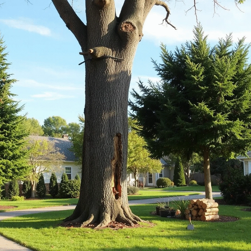 preventing property damage from falling trees