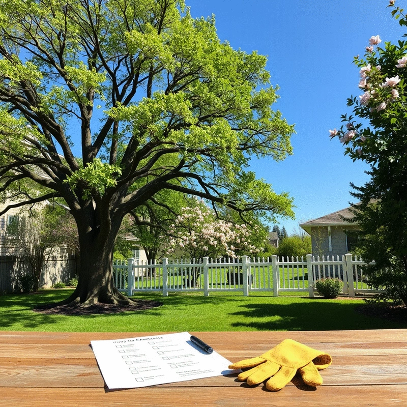 tree safety checklist for storm preparedness